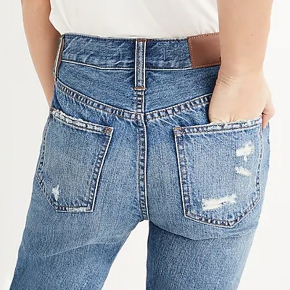 Madewell The Perfect Summer Jean: Destructed Edition in Robinson Wash Size 26 - Picture 5 of 16